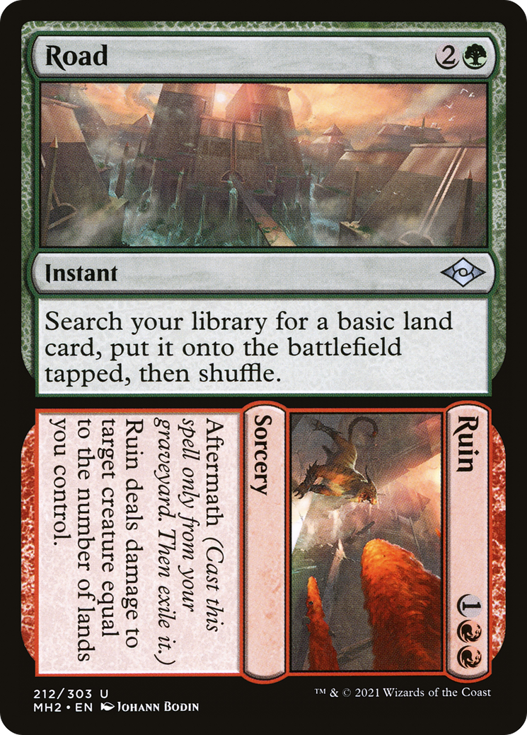 {C} Road // Ruin [Modern Horizons 2] [MH2 212]
