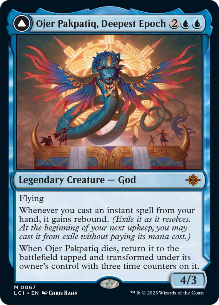 {@R} Ojer Pakpatiq, Deepest Epoch // Temple of Cyclical Time [The Lost Caverns of Ixalan][LCI 067]