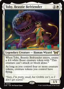 {@R} Toby, Beastie Befriender [Duskmourn: House of Horror][DSK 035]