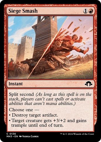{C} Siege Smash [Modern Horizons 3][MH3 136]