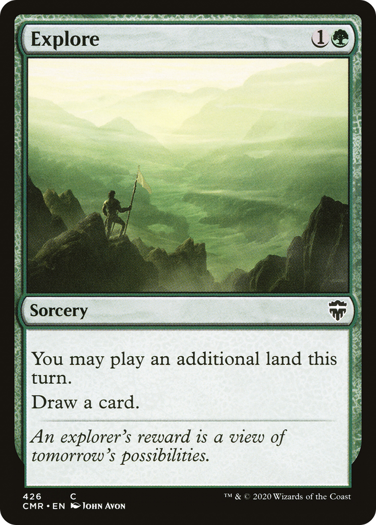 {C} Explore [Commander Legends][CMR 426]