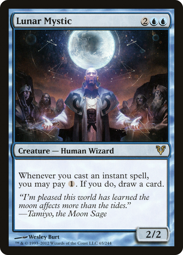 {R} Lunar Mystic [Avacyn Restored][AVR 065]