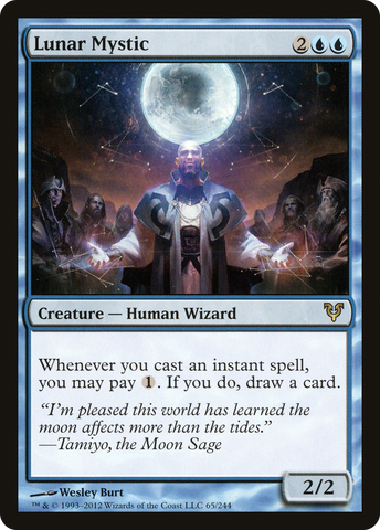 {R} Lunar Mystic [Avacyn Restored][AVR 065]