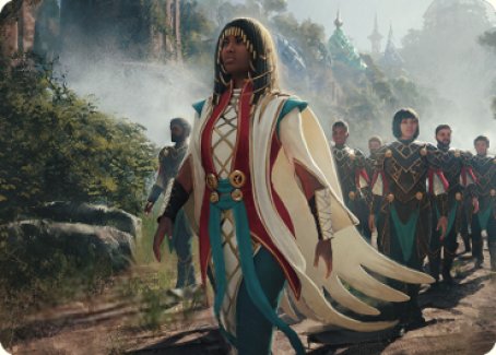 {A} Queen Kayla bin-Kroog Art Card [The Brothers' War Art Series][ABRO 039]