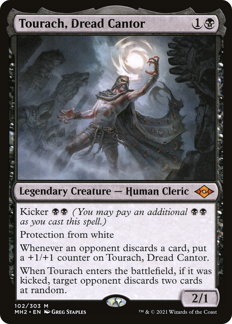 {R} Tourach, Dread Cantor [Modern Horizons 2][MH2 102]