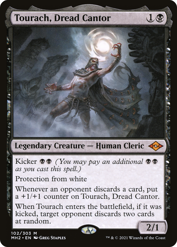 {R} Tourach, Dread Cantor [Modern Horizons 2] [MH2 102]