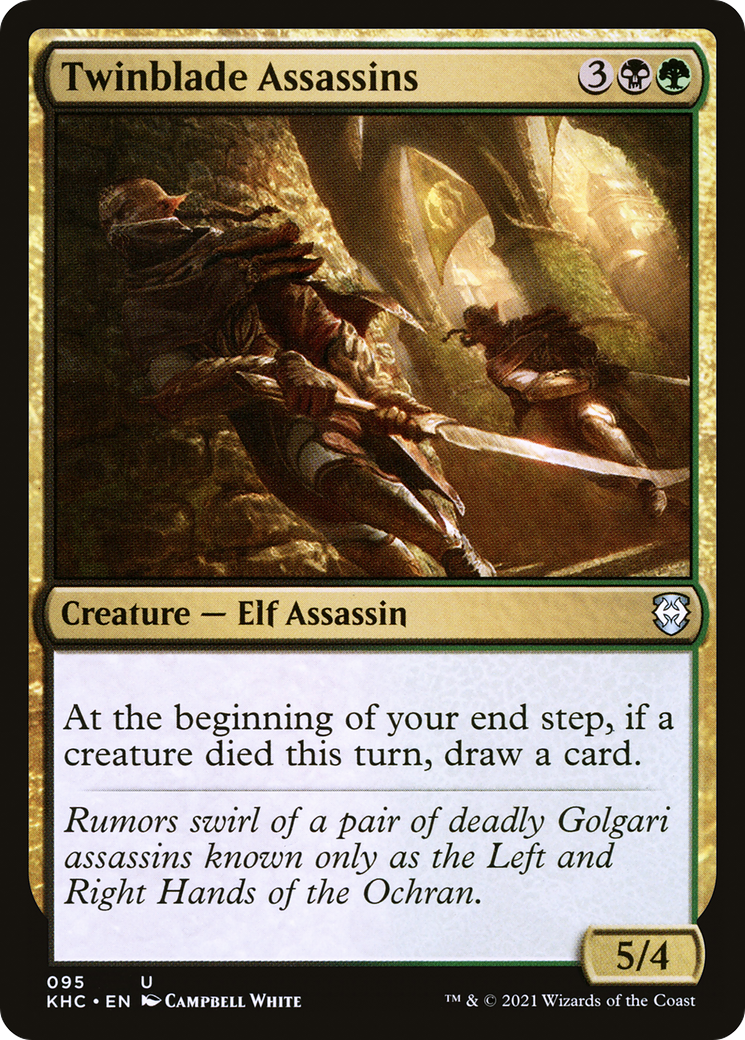 {C} Twinblade Assassins [Kaldheim Commander][KHC 095]