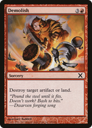 {C} Demolish [Tenth Edition][10E 196]