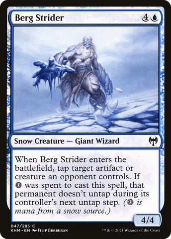 {C} Berg Strider [Kaldheim][KHM 047]