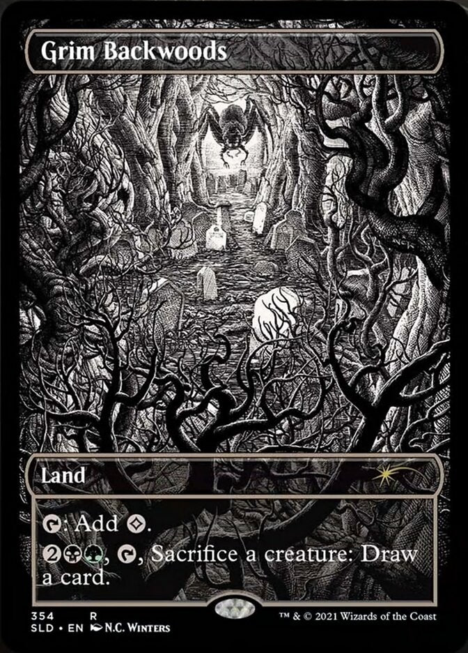 {R} Grim Backwoods (Showcase) [Secret Lair Drop Series][SLD 354]