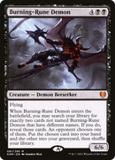 {R} Burning-Rune Demon [Kaldheim][KHM 081]