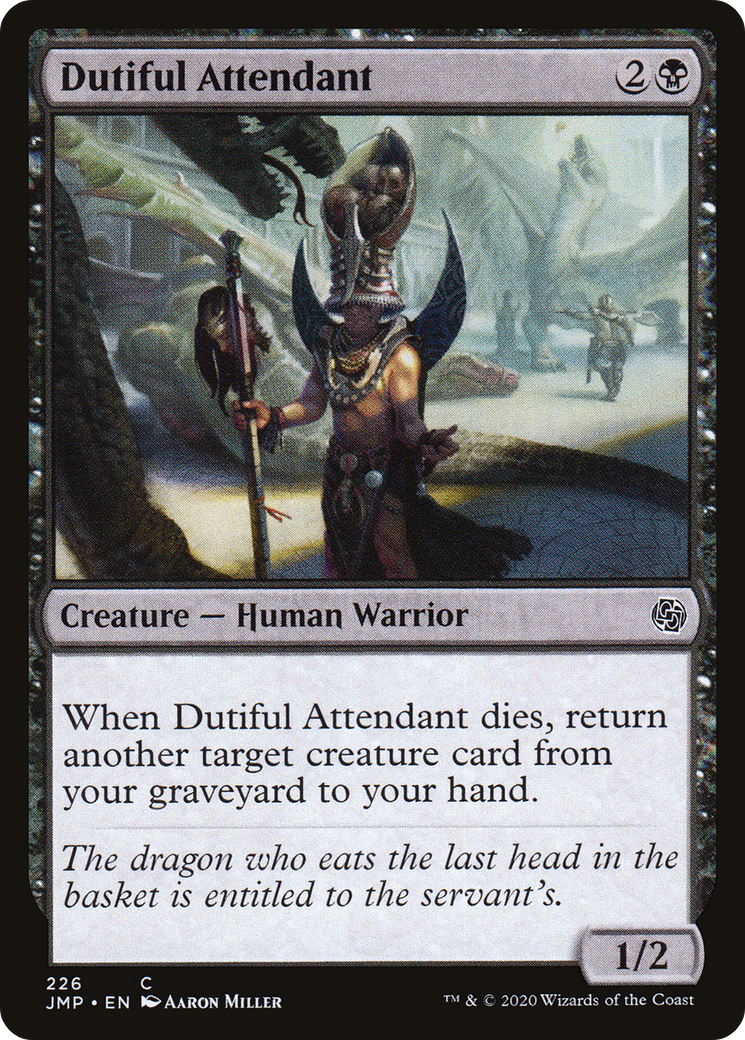 {C} Dutiful Attendant [Jumpstart][JMP 226]