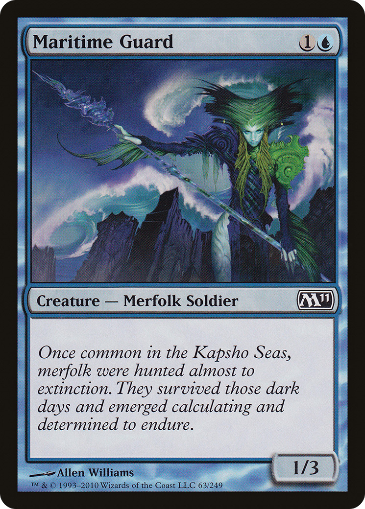 {C} Maritime Guard [Magic 2011][M11 063]