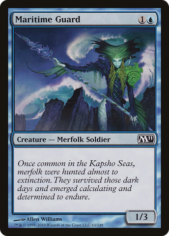 {C} Maritime Guard [Magic 2011][M11 063]