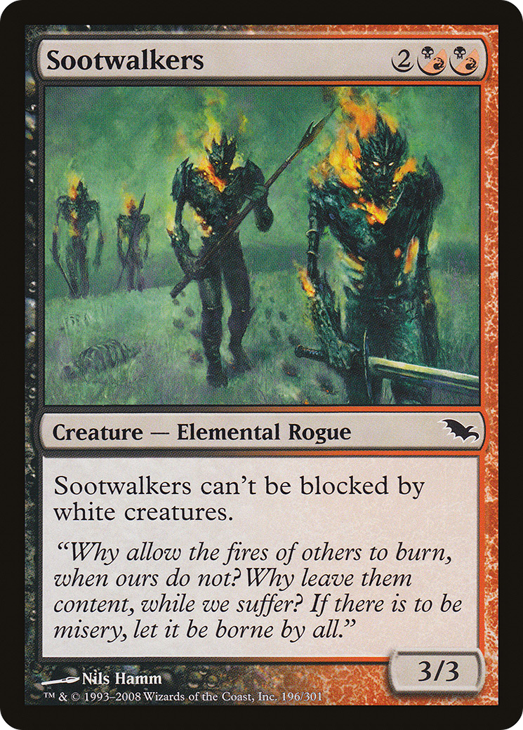 {C} Sootwalkers [Shadowmoor][SHM 196]
