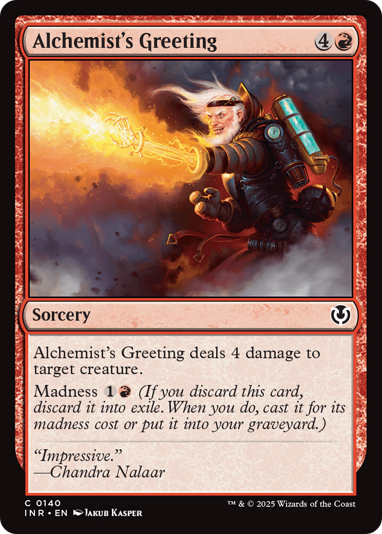 {C} Alchemist's Greeting [Innistrad Remastered][INR 140]
