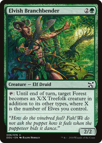 {C} Elvish Branchbender [Duel Decks: Elves vs. Inventors][DDU 006]