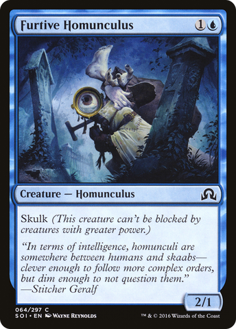 {C} Furtive Homunculus [Shadows over Innistrad][SOI 064]