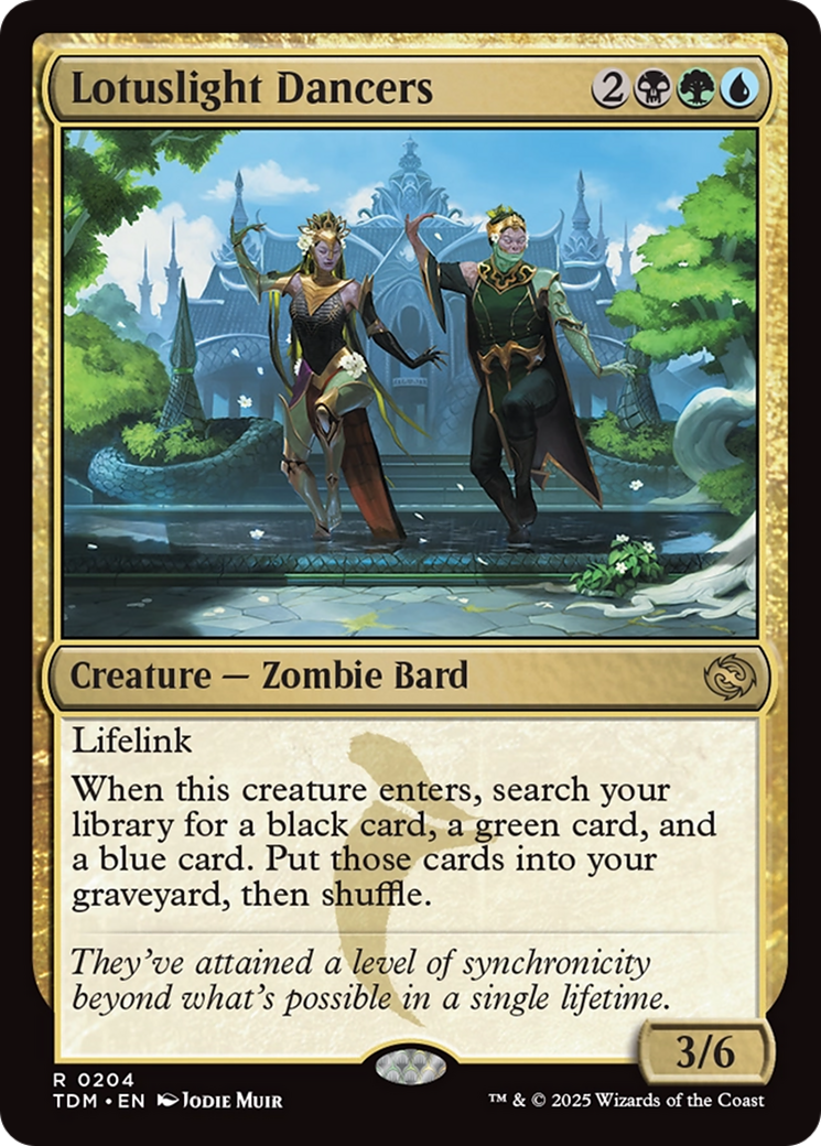 {@R} Lotuslight Dancers [Tarkir: Dragonstorm][TDM 204]