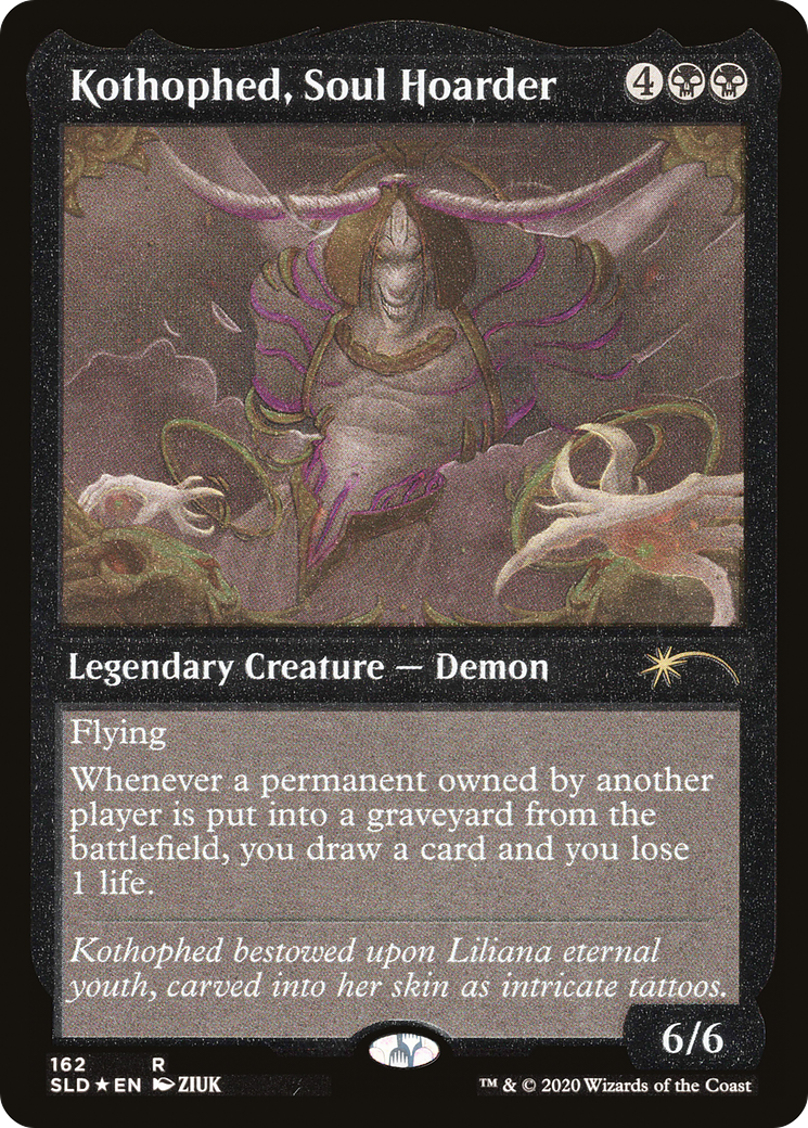 Kothophed, Soul Hoarder [SLD-162★]  Etched Foil