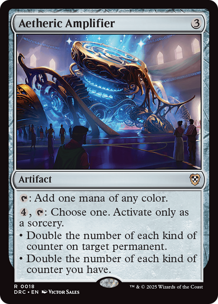 {R} Aetheric Amplifier [Aetherdrift Commander][DRC 018]
