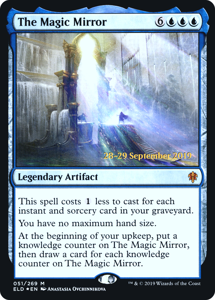 {R} The Magic Mirror [Throne of Eldraine Prerelease Promos][PR ELD 051]
