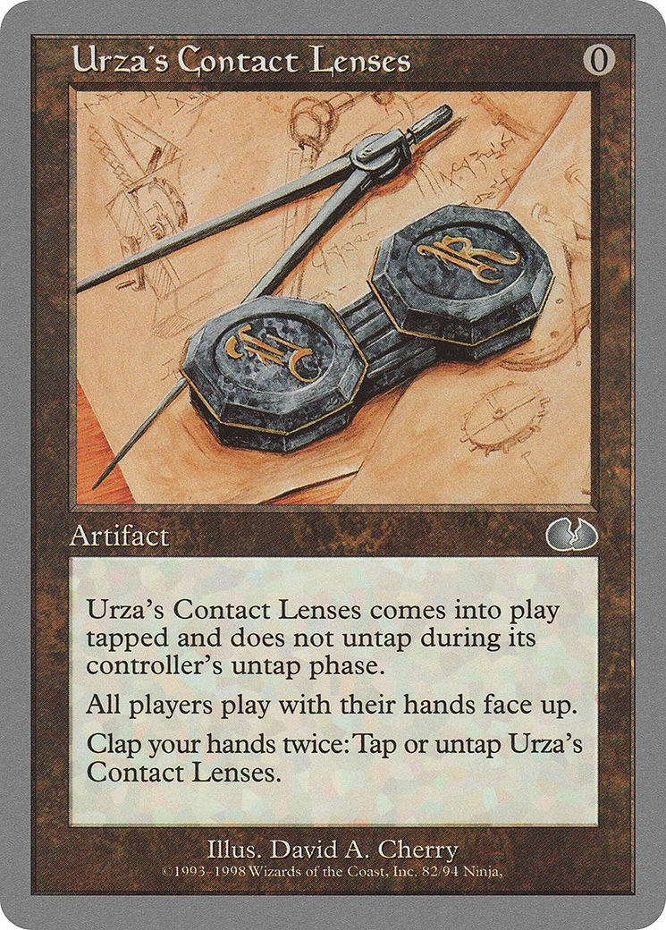{C} Urza's Contact Lenses [Unglued][UGL 082]