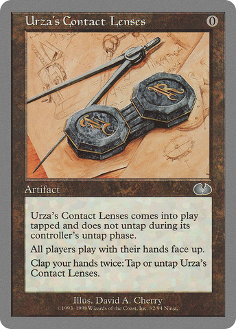 {C} Urza's Contact Lenses [Unglued][UGL 082]