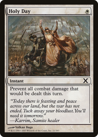 {C} Holy Day [Tenth Edition][10E 021]