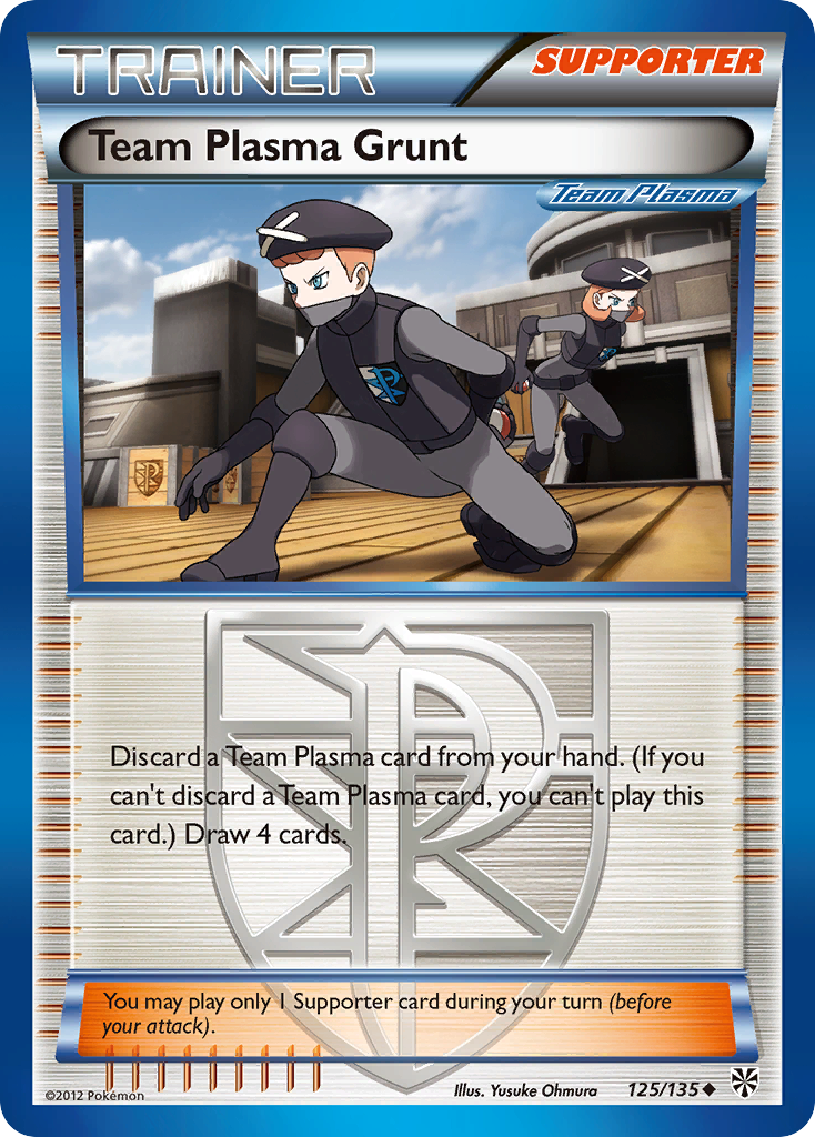[TR] Team Plasma Grunt (125/135) [Black & White: Plasma Storm]