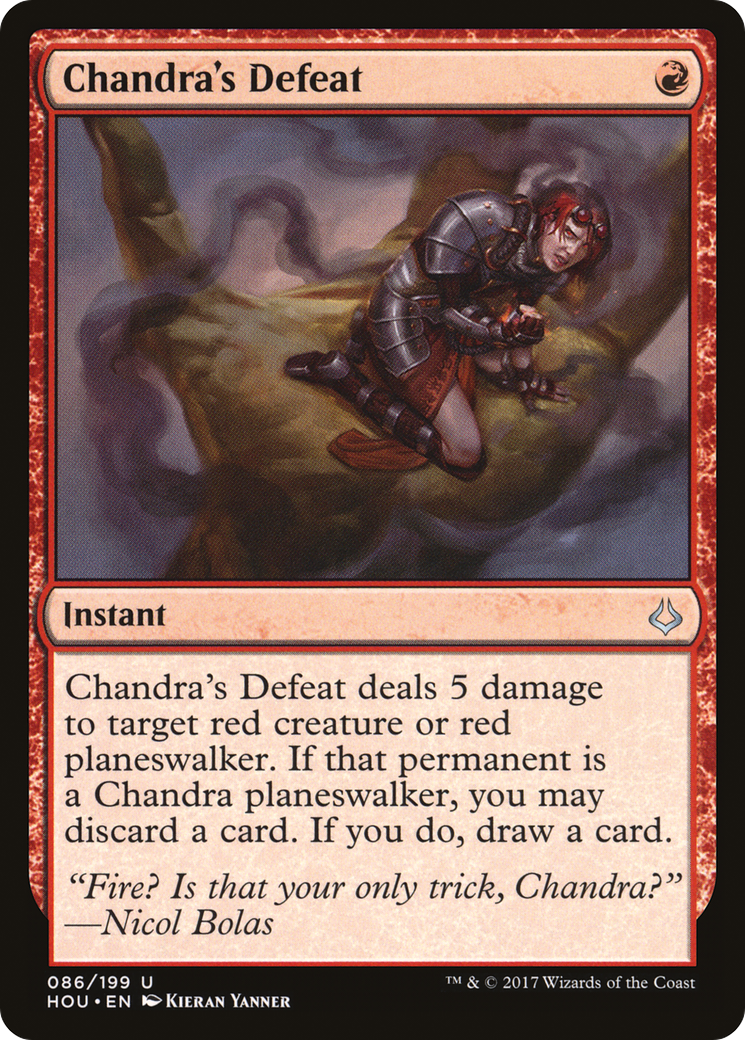 {C} Chandra's Defeat [Hour of Devastation][HOU 086]