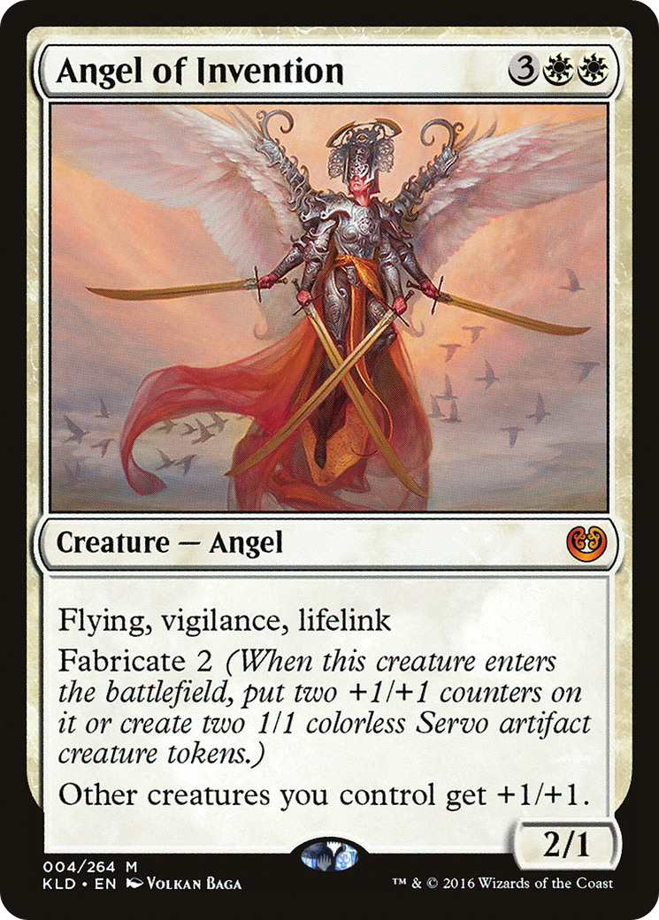 {R} Angel of Invention [Kaladesh][KLD 004]