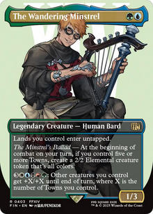 {@R} The Wandering Minstrel (Borderless) [FINAL FANTASY][FIN 403]