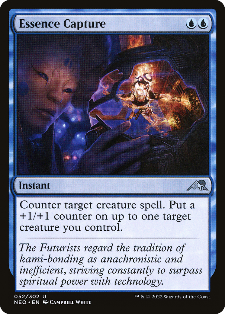 {C} Essence Capture [Kamigawa: Neon Dynasty][NEO 052]
