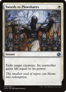{C} Swords to Plowshares [Iconic Masters][IMA 036] - Misty Mountain Games
