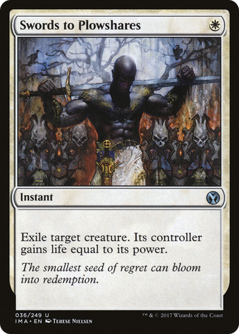 {C} Swords to Plowshares [Iconic Masters][IMA 036]