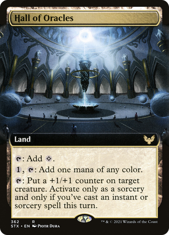 {R} Hall of Oracles (Extended Art) [Strixhaven: School of Mages][STX 362]