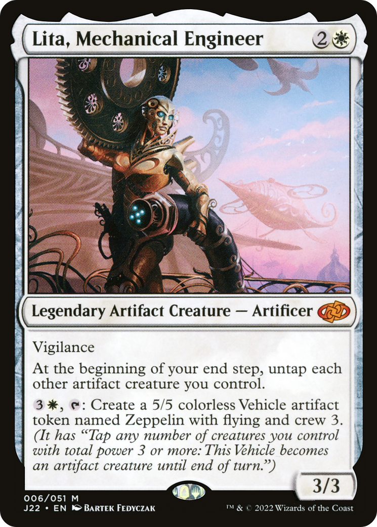 {R} Lita, Mechanical Engineer [Jumpstart 2022][J22 006] - Misty Mountain Games