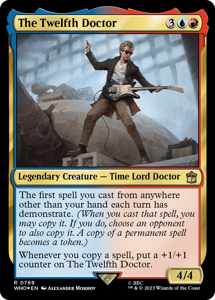 {R} The Twelfth Doctor (Surge Foil) [Doctor Who][WHO 769]