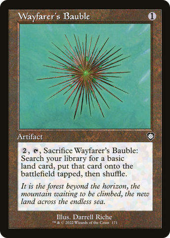{C} Wayfarer's Bauble (Retro) [The Brothers' War Commander][BRC 171]
