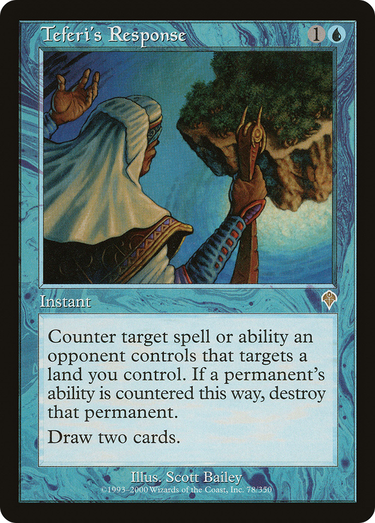 {R} Teferi's Response [Invasion][INV 078]