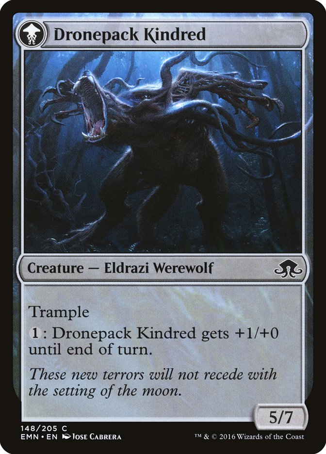 {C} Vildin-Pack Outcast // Dronepack Kindred [Eldritch Moon][EMN 148] - Misty Mountain Games