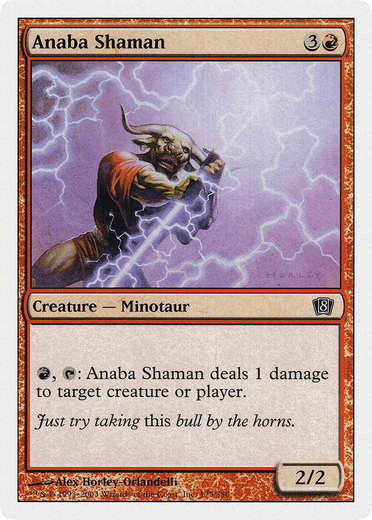 {C} Anaba Shaman [Eighth Edition][8ED 175]