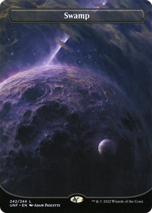 {B}[UNF 242] Swamp (Orbital Space-ic Land) (242) [Unfinity]