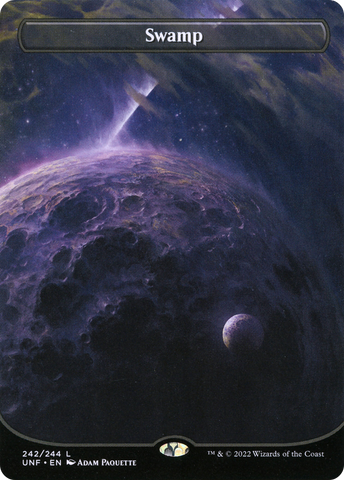{B}[UNF 242] Swamp (Orbital Space-ic Land) (242) [Unfinity]