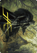 {A} Agatha's Champion Art Card (Gold-Stamped Signature) [Wilds of Eldraine Art Series][GS AWOE 022]