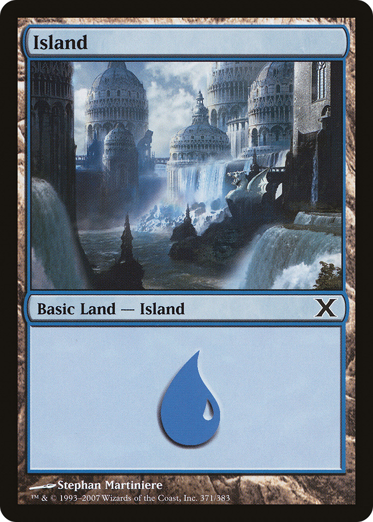 {B}[10E 371] Island (371) [Tenth Edition]