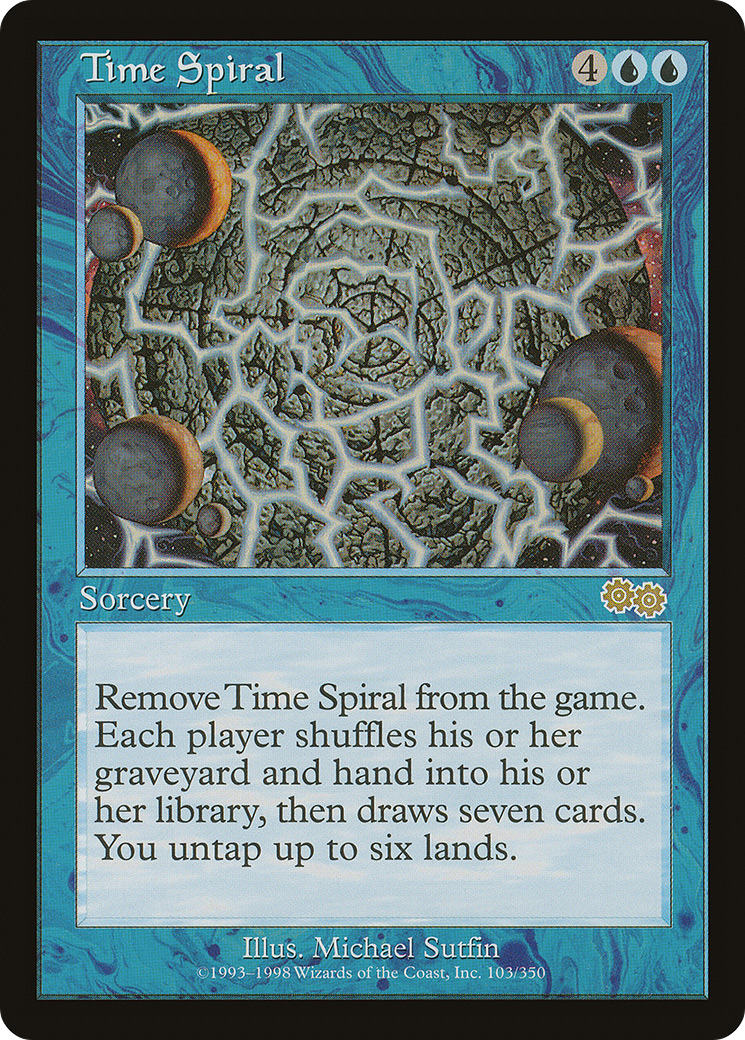 {R} Time Spiral [Urza's Saga][USG 103] - Misty Mountain Games