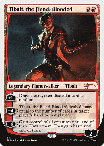 {R} Tibalt, the Fiend-Blooded [Secret Lair Drop Promos][SLD 537]