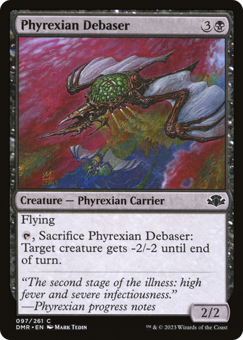 {C} Phyrexian Debaser [Dominaria Remastered][DMR 097]